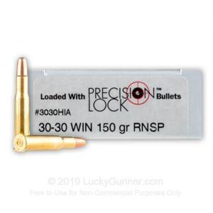 PMC Ammo .30-30 Win Precision 150 Grain Hornady Interbond Bullet 2390 fps 20 Rounds 3030HIA