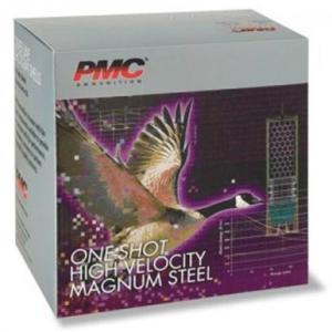 PMC Ammo One Shot HV Magnum 12 Gauge 3-1/2" #4 Shot Steel 1-3/8 Oz 1550 fps 200 Rd./Case 