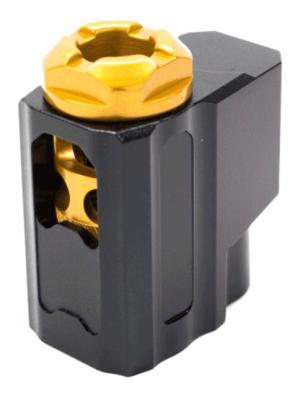 Tyrant Designs T-Comp Sig Sauer P320 Compensator, Black / Gold 7426848613548