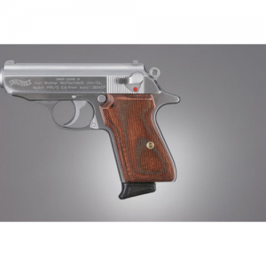 Hogue Walther PPK/S, PP Pistol Grip Lamo Rose Checkered