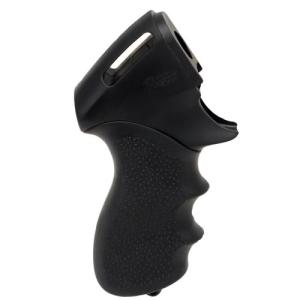 Hogue Rubber OverMolded Tamer Rear Pistol Grip Remington 870 12 Gauge Synthetic Black