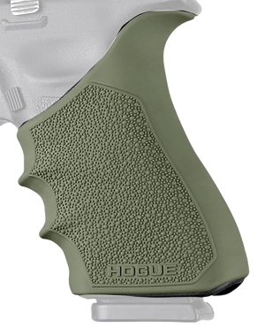 Hogue 17031 Grip Sleeve Handall Beavertail OD Green Rubber