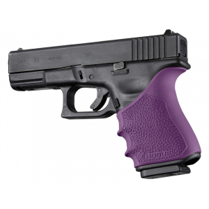 Hogue HandAll Gen 3-4 Glock 19, 23, 32, 38 Beavertail Grip Sleeve, Purple 743108170465