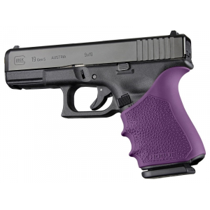 Hogue HandAll Gen 1-2-5 Glock 19, 23, 32, 38 Beavertail Grip Sleeve, Purple 743108170564