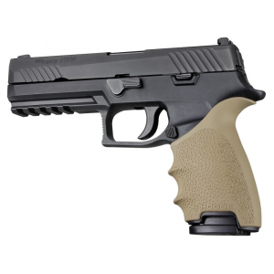 Hogue Sig Sauer P320 Handall Beavertail Grip Sleeve, FDE