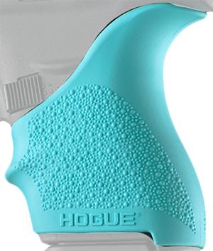 Hogue HandAll Glock 42 / 43 Beavertail Grip, Aqua