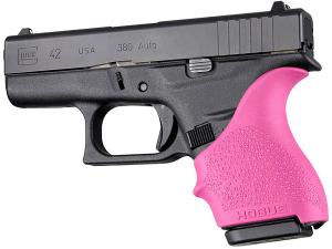 Hogue Handall Glock 42 / 43 Beavertail Grip Sleeve, Pink