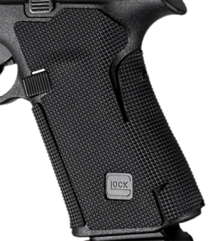 Hogue Glock 43x/48 Wrapter Black Rubber Grips