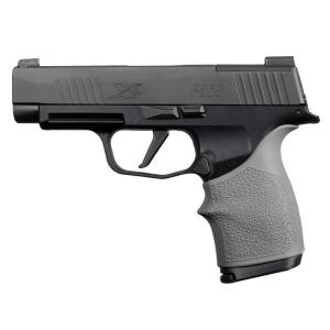 Hogue 18712 Grip Sleeve Handall Beavertail Slate Gray Rubber
