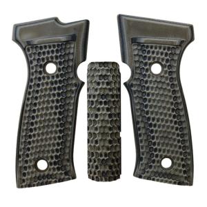 Hogue Sig Sauer P320 AXG Grips, Green Lava