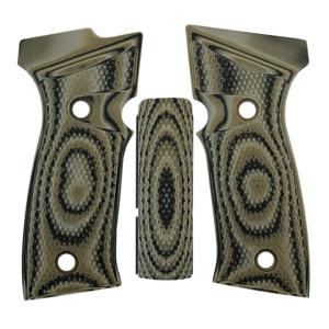 Hogue Sig Sauer P320 AXG Grips, Green Lava