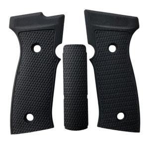 Hogue Sig Sauer P320 AXG Grips, Solid Black