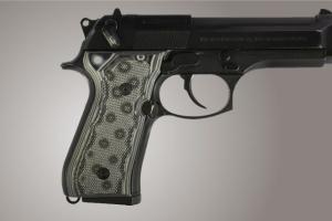 Hogue Beretta 92FS Checkered G-10 Grips