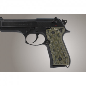 Hogue Beretta 92FS Handgun Grip Checkered G-10 743108921784