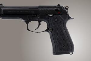 Hogue Beretta 92FS Checkered G-10 Grips 743108921791