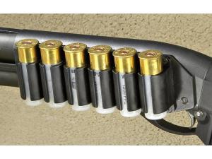 Tacstar SideSaddle Shotshell Ammunition Carrier 12 Gauge 6-Round Remington 870, 1100, 11-87 Black