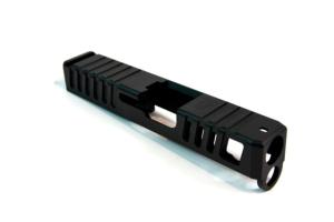 Gun Cuts Juggernaut Glock 26 Slide, Graphite Black