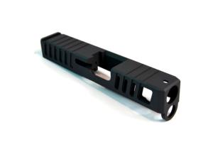 Gun Cuts Juggernaut Glock 26 Slide, Sniper Gray