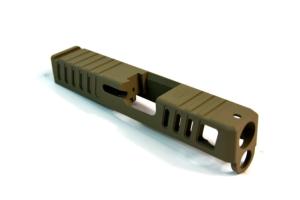 Gun Cuts Juggernaut Glock 26 Slide, FDE