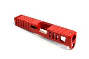 Gun Cuts Juggernaut Glock 26 Slide, USMC Red