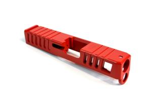 Gun Cuts Juggernaut Glock 26 Slide, USMC Red