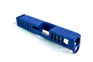 Gun Cuts Juggernaut Glock 26 Slide, NRA Blue