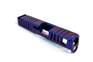 Gun Cuts Juggernaut Glock 26 Slide, Arctic Laser Blue