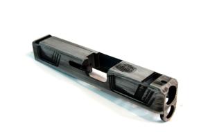 Gun Cuts Raider Glock 26 Slide, Battleworn White