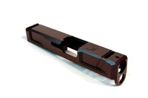 Gun Cuts Raider Glock 26 Slide, Black Cherry Bomb