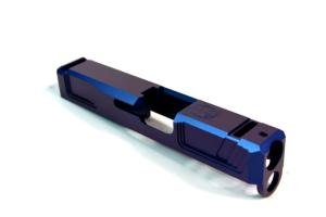 Gun Cuts Raider Glock 26 Slide, Arctic Laser Blue