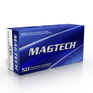 Magtech .38 Special Ammo 158 Grain Semi-Jacketed Soft Point 744 fps 1000 Rounds