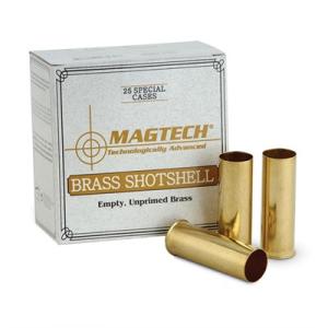 Magtech Box: 20 Gauge Empty Brass Shotshells For Reloading 754908185511