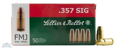 357 SIG Sellier & Bellot 140 FMJ SB357SIG