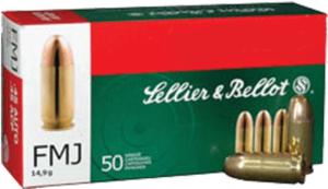 Sellier & Bellot Pistol & Revolver Ammo .45 Auto 230 gr FMJ 50/Box SB45A