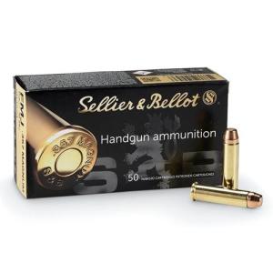 Sellier & Bellot Handgun Ammunition .357 Mag 158gr LFN 1125 fps 50/ct 754908500758
