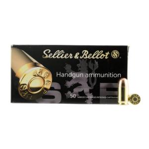 Sellier & Bellot .45 GAP Ammunition 230 Grain FMJ 807 fps 1000 Rounds 754908505265