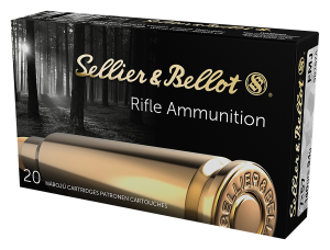 Sellier & Bellot 7X57mm Mauser 140 Grain FMJ Centerfire Rifle Ammo SB757A