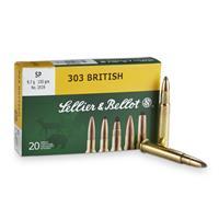 Sellier & Bellot Centerfire Rifle Ammo - .303 British - 150 Grain - 20 Rounds SB303B