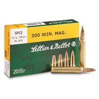 Sellier & Bellot Rifle Hunting Soft Point Cut-Through Edge SB300B