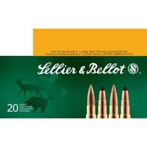 Sellier & Bellot 8x57mm Jrs 196gr Spce Ammo - 8x57mm Jrs Mauser 196gr Soft Point Cutting Edge 20/Box