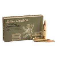 Sellier & Bellot, .300 AAC Blackout, FMJ, 147 Grain, 20 Rounds 754908512454