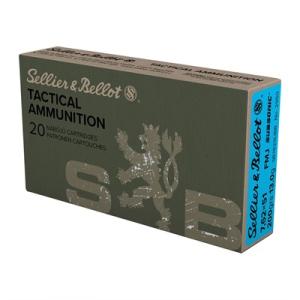 Sellier & Bellot Ammo 7.62x51 147gr Fmj 20bx - Sellier & Bellot Ammo 7.62x51 147gr Fmj 20/Bx 30bx/Cs 754908512836