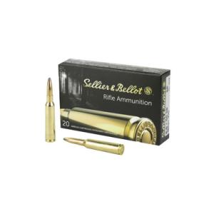 Sellier & Bellot 6.5x55mm Swedish Ammunition 131 Grain SP 400 Rounds 754908517398
