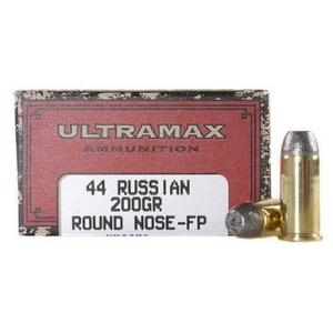 Ultramax Cowboy .44 Russian Ammunition 50 Rounds RNFP 200 Grains CB44R1