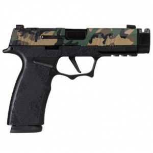 Sig Sauer P365 XMACRO TACOPS Woodland Camo