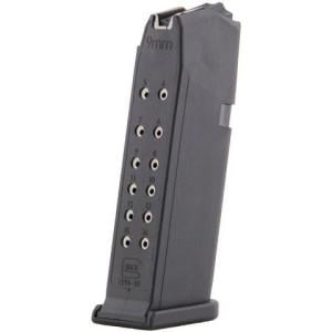 Glock 19 Magazine, 9mm, 15rd, Black