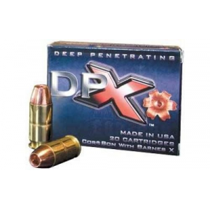 Cor-bon DPX Handgun Ammunition 9mm Luger 95gr DPX 1300 fps 20rd Box