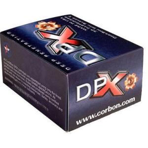 CorBon DPX .38 Super +P Ammo 125 Grain Solid Copper Hollow Point 1350 fps 20 Rounds