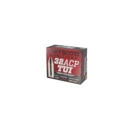 Fort Scott Munitions Tumble Upon Impact .32 ACP 71 gr SCS 20rds Handgun Ammo for Reliable Defense - 32ACP71SCV