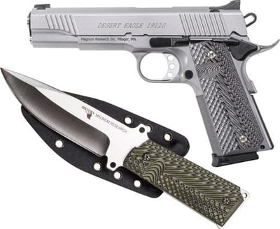 Magnum Research Desert Eagle 1911 Government W/Knife